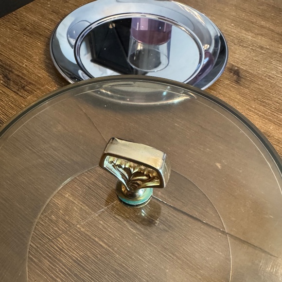 Rare MCM Gold Duck Hunting Decanter Set of 7 KROMEX Server & Wood Tray - Picture 5 of 15